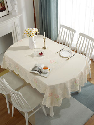 （HOT) ผ้าปูโต๊ะกันน้ำกันน้ำมันไม่ต้องล้าง ins ลมสี่เหลี่ยมใช้ในบ้าน PVC ผ้าปูโต๊ะรองโต๊ะกาแฟผ้าปูโต๊ะรูปไข่