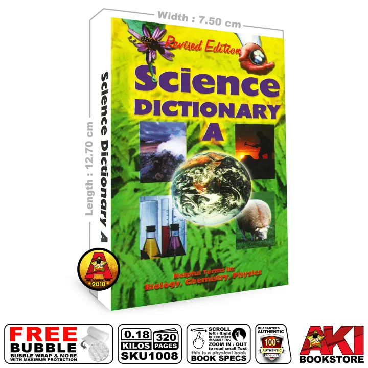 AUTHENTIC Revised Edition Science Dictionary A © 2005 M. R. Enriquez