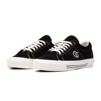 V a  n s Sid Dx Anaheim Factory [OG] Black Suede รองเท้าผ้าใบแวนส์ หนังกลับ VN0A4U13