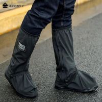 Motorcycle Cycling Rain Waterproof Bike Shoes Covers Bicycle Thicker Silicone Nonslip Boots Overshoes Rainproof Boot Reusable Rain Boots