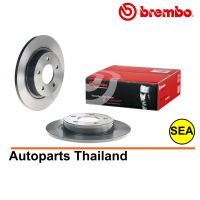 จานเบรคหลัง BREMBO รุ่น  UV สำหรับ MAZDA 3 (BK) 2.0, NEW 3 (BL)  ปี 05- (1เซต 2 คู่)