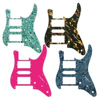 Pleroo ชิ้นส่วนกีตาร์แบบกำหนดเอง-สำหรับ SCHECTER HSH MIJ Strat Pickguard กีตาร์กับ Schecter HSH PAF Humbucker มีหลายสี