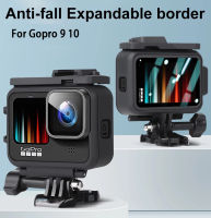 กรอบกรณีเชลล์ป้องกันที่อยู่อาศัยสำหรับ GoPro ฮีโร่11 10 9สีดำคู่ Clod รองเท้าสำหรับ Gopro10 Gopro11กล้องกรณีอุปกรณ์เสริม