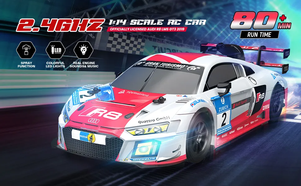 audi r8 lms toy car