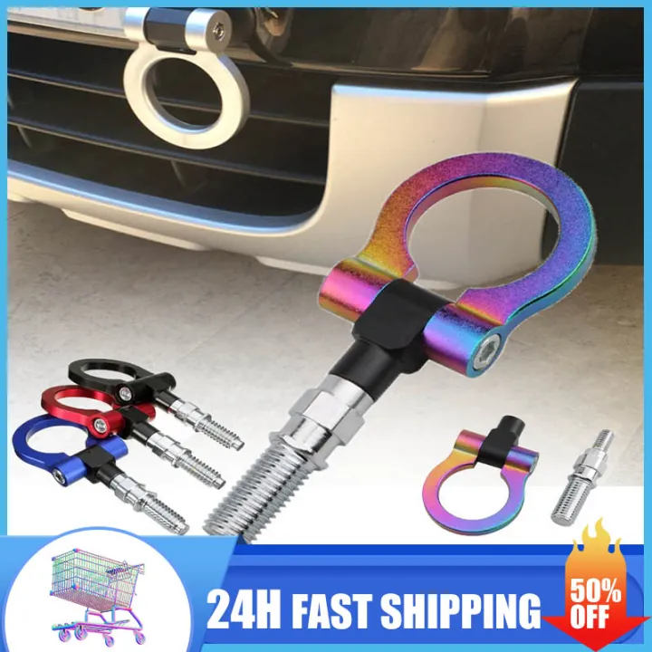 [IN STOCK] Universal Car Tow Hook Dummy Circle Trailer Racing Front
