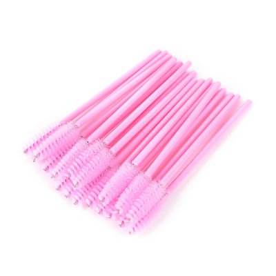 🎀Nansouf🎀 50pcs แปรงขนตาทิ้งมาสคาร่า wands applicator spoolers แต่งหน้าเครื่องมือ