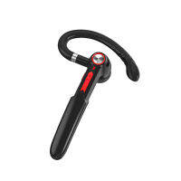 Single Business Ear-Hook Bluetooth Headset 5.0 Support Button+Contact Control Noise Reduction Stereo Earpiece