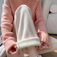 กางเกงขายาว บุขน ทรงสวย เชียร์ค่าา Loofy wool pants