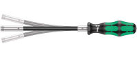 Wera 05028161001 393 S Bitholding Screwdriver Extra Slim with Flexible Shaft, 1/4" x 173.5 mm