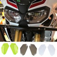 Motorcycle Front Headlight Lens Cover For Honda CRF1000L Head Lamp Shield Guard Protector CRF 1000 L Africa Twin DCT Accessories