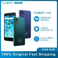 ▥❏∋ Cubot J10 3G Smartphone 4 Inch Mini Screen 2350mAh 5MP Rear Camera Android 11 Dual SIM Card Telephone Face ID Cheap Cell Phone