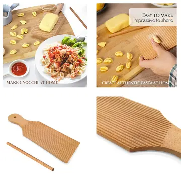 Wooden Macaroni Pasta Board Set, Spaghetti Rolling Maker, Food Supplement  Molds, Pasta Noodles Tool, Kitchen Gadget