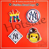 【hot sale】 ❈✢ B15 ☸ Fashion Brand Logo - N Y Logo Patch ☸ 1Pc DIY Sew on Iron on Badges Patches(FBL-NY002)