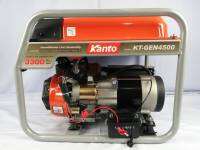 (03138) เครื่องปั่นไฟ KANTO KT-GEN4500 กำลังไฟ 3.3kw. เคลื่อนย้ายสะดวก สตาร์ทง่ายด้วยระบบกุญแจสตาร์ท