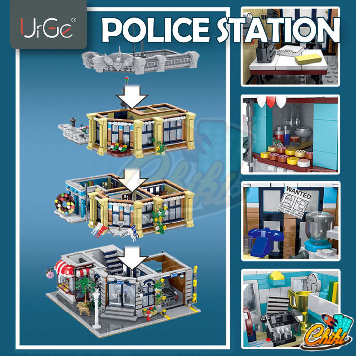 ตัวต่อ-police-station-ตึกตำรวจ-3-ชั้น-urge10199-จำนวน-3-216-ชิ้น