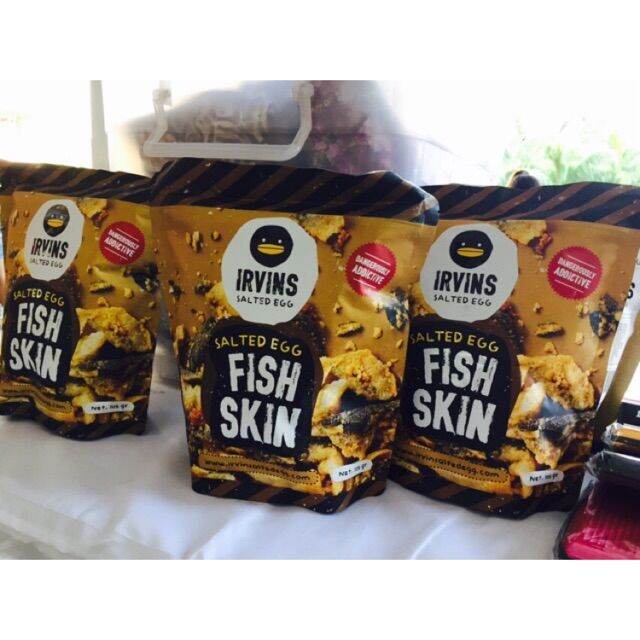 Irvin's Salted Egg Fish Skin Lazada PH