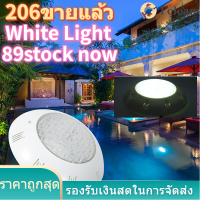 15W AC12V LED แสงสีขาวชุดชั้นในบางเบา IP68 RGB กันน้ำไฟสระว่ายน้ำ