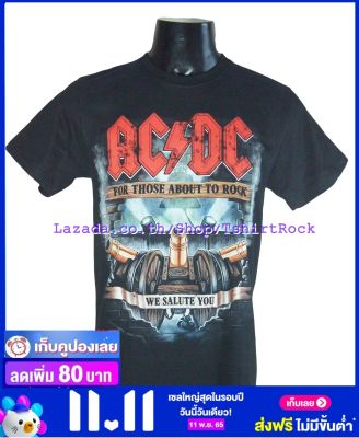 เสื้อวง AC/DC เอซี/ดีซี ไซส์ยุโรป เสื้อยืดวงดนตรีร็อค เสื้อร็อค  ADC1777 สินค้าในประเทศ