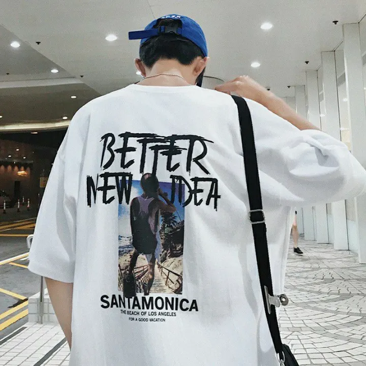 พร้อมส่งเสื้อ-oversize-เสื้อโอเวอร์ไซส์-ไม่ว่าจะชายหรือหญิงใส่ได้-st07