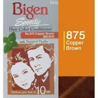 Bigen Speedy Hair Color Conditioner 875 Copper Brown | Lazada
