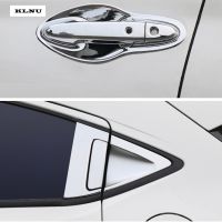 KLNU สำหรับ HONDA H-RV 2015-2020 Chrome Silver Car Door Handle Bowl Cover Trim,HRV Door Handle Beauty Trims