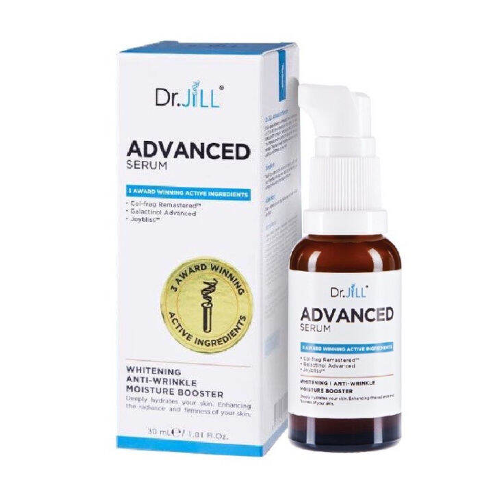 dr-jill-advanced-serum-30-ml-ดร-จิล-สูตรใหม่-สุดยอด-3-สารสกัด-การันตีรางวัลจากเวทีโลก