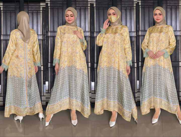 jubah pastel