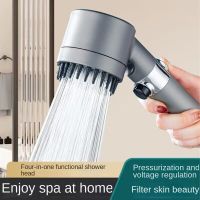 Shower Faucet Supercharged Filter Spray Three-Speed Shower Nozzle Shower Head Hand-Held Faucet Bathroom Household Set