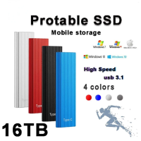 ใหม่แบบพกพา SSD 256GB Mobile Solid State Drive Type-C ฮาร์ดไดรฟ์ภายนอกสำหรับเดสก์ท็อปแล็ปท็อป Androidmacpc