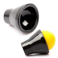 New Black Golf Putter Sucker Finger Ball Retriever Rubber Golf Ball Pick up Training Aids