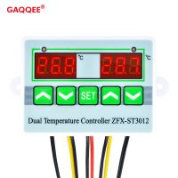 ZFX-ST3012 LED Digital Display Temperature Controller Intelligent Digital Dual Thermostat Thermo Controller Indoor Charger