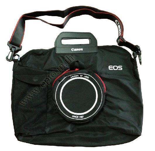 canon-b1-dslr-camera-bag-gift-กระเป๋าใส่ของแคนนอน-เป็นถุงผ้าจุของได้เยอะ