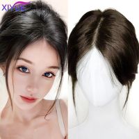 ❣♂▩ XIYUE Black Swan Mesh Bottom Wig Womens Hair Increase Medium Split Octagonal Bang Top Wig Patch