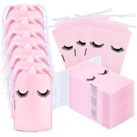 50Pcs Eyelash Aftercare Lash บรรจุภัณฑ์กระเป๋า Toiletry Travel กระเป๋าแต่งหน้ากันน้ำ Beauty Salon อุปกรณ์เครื่องสำอาง Accessories