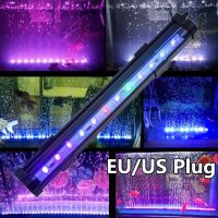 HOT ERYUUZMKLIO 115 LED 7สีเปลี่ยน Aquarium Light ชามปลา Submersible Light Air Bubble โคมไฟพิพิธภัณฑ์สัตว์น้ำตกแต่งแสงปลูก Lights