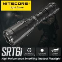 ไฟฉายกลอัจฉริยะ SRT6i NITECORE 2100ลูเมนไฟฉายมือเดียวไฟฉายชาร์จไฟได้ USB-C,แบตเตอรี่ลิเธียมไอออน