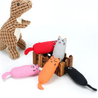 Cat toy Teeth Grinding Catnip Toys burlap cute expression thumb toy Interactive claws Grinding bite funny cat pillow spot