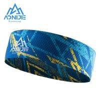 AONIJIE Updated Wide Sports Headband Sweatband Hair Band Tie for Both Women and Men Workout Yoga Gym Fitness Running Cycling