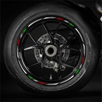 17 quot; Motorcycle PVC Reflective Wheel Tire Rim Sticker Decal For HONDA CBF600 CBF1000 CBR125R CBR150R CBR300R CBR600F CBR600RR