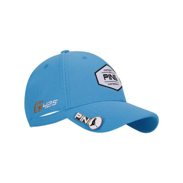 new-g-olf-sports-sunscreen-ball-cap-mens-and-womens-models-adjustable-casual-sun-hat-g-old-trend-cap