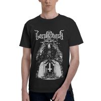 Lorna Shore Immortal Baphomet เสื้อ Kaus Oversize เสื้อยืดทรงโอเวอร์ไซส์ชายเสื้อเสื้อชิ้นบนแขนสั้นพิเศษ