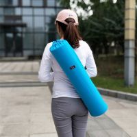 Canvas Yoga Mat Bag for Yoga Mat Carry Bag Gym Mat Backpack Lengthen Yoga Bags Multifunction Storage Bag for Fitness Mat