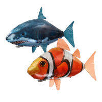 รีโมทคอนล Flying Fish Shark Clownfish Electric Air Inflatable Flying Fish รีโมทคอนลของขวัญของเล่นสำหรับเด็ก