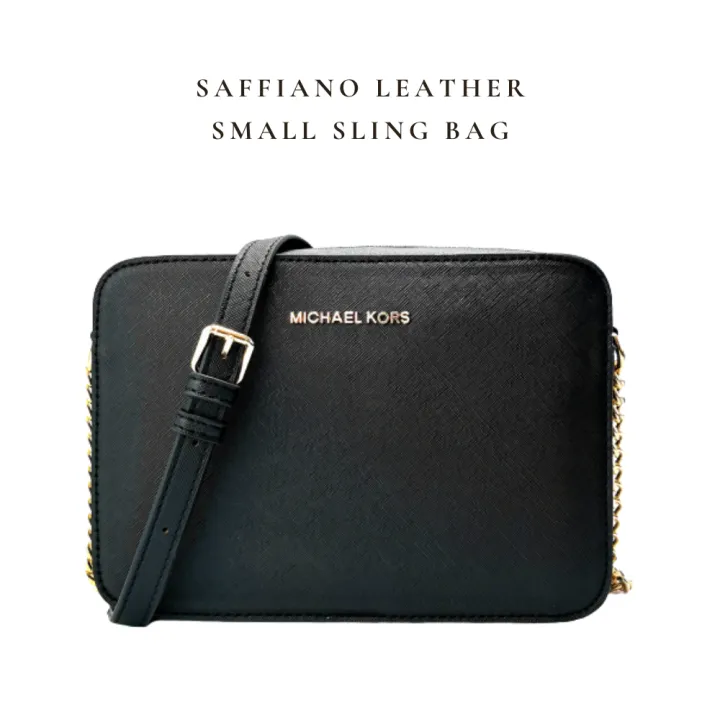 Mk saffiano sling bag Clearance
