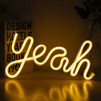 Ins ใหม่ LED ไฟนีออนใช่รูปร่างไฟห้องนอนเครื่องประดับปีใหม่ตกแต่งไฟกลางคืน