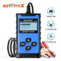 ZZOOI Autophix BAS100 12/24V Car Battery Tester Analyzer Quick Charging Circut Check load Charger Auto Battery System Test PK BM550