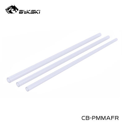 6pcs Bykski Frosted Acrylic Hard Tubes,8X12MM,10X14MM,12X16MM,Matte PMMA Rigid For Computer Water Cooling,CB-PMMAFR