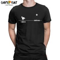 PONY WHITE Deftones Music T Shirt Men Novelty 100% Cotton Tees Round Collar Short Sleeve T Shirt Birthday Gift Clothes XS-6XL