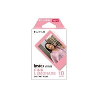 [ส่งตรงจากญี่ปุ่น] FUJIFILM กล้องอินสแตนท์ฟิล์มสีทึบ10แผ่นสำหรับ Cheki (น้ำมะนาวสีชมพู) INSTAX MINI น้ำมะนาวสีชมพู WW 1