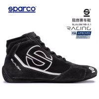 Leather SPARCO racing shoes the FIA certification participating leisure sports car ride cardin motorcycle men and women รองเท้าผ้าใบ ผู้ชาย รองเท้าจักรยาน รองเท้าเสือหมอบ